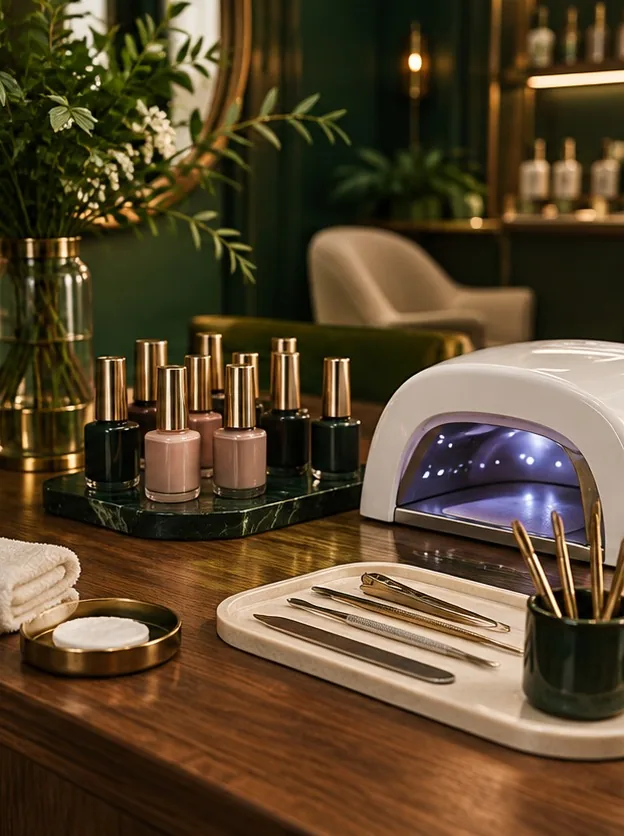Nail design — ambiente e atendimento